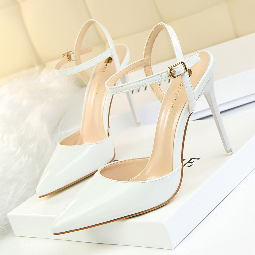 Patent Slingback Pumps