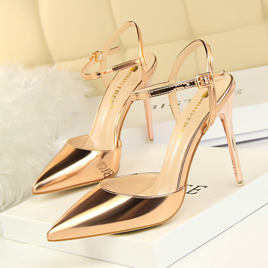 Patent Slingback Pumps