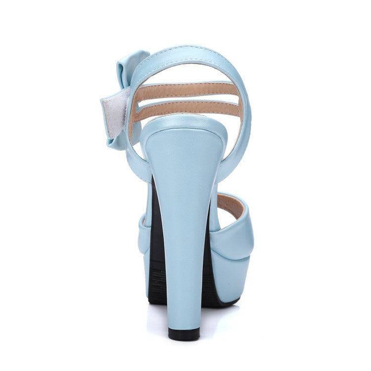 Ankle Bow Sandals