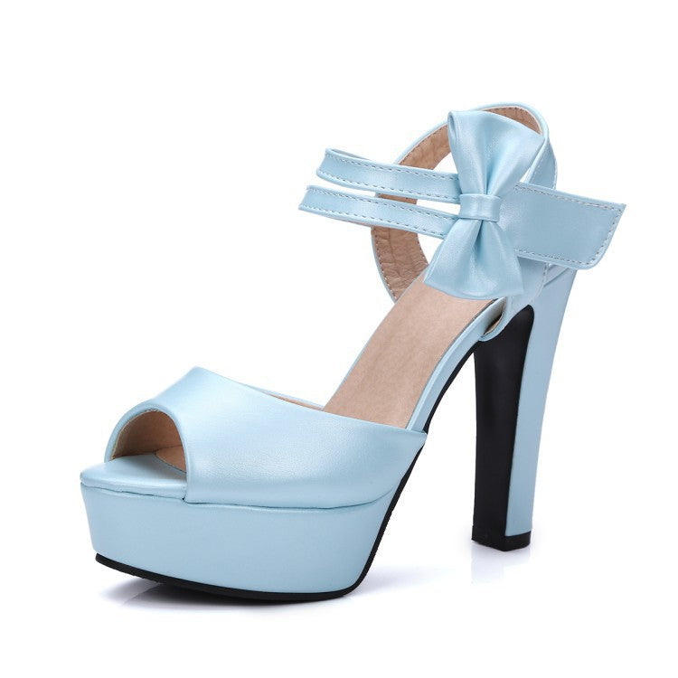 Ankle Bow Sandals