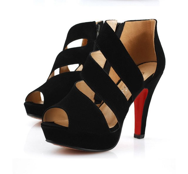 Swirly Ankle Boots