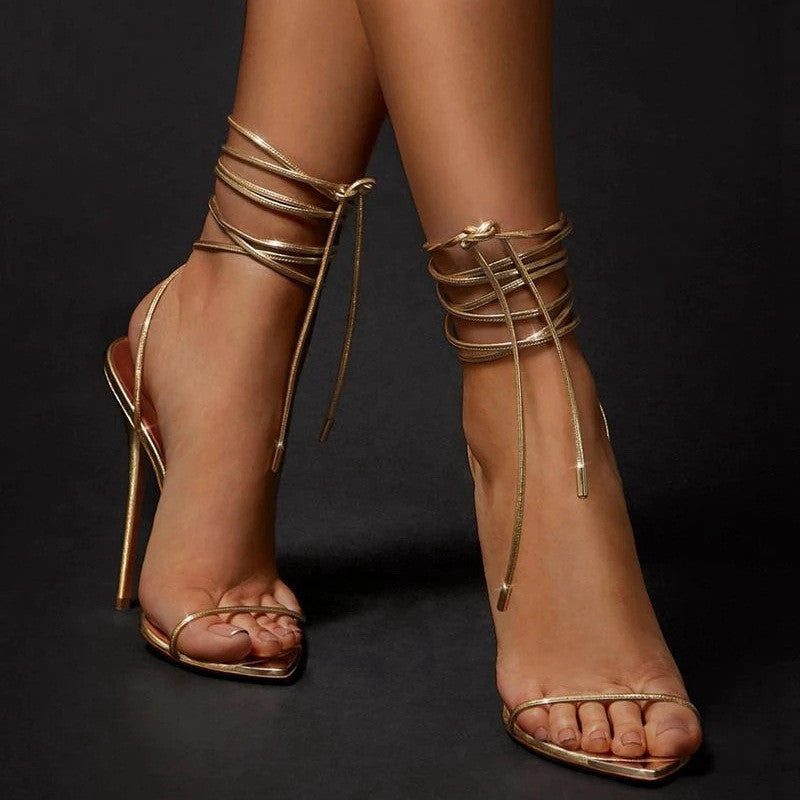 Ankle Tie Sandals