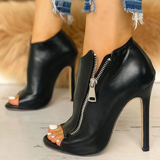 Rock That Zipper Bootie