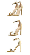 Gold &amp; Silver Wedding Shoes