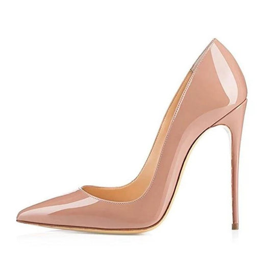 MistyRose Patent Pumps